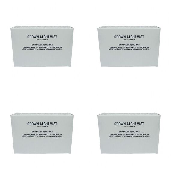 GROWN ALCHEMIST Body Cleansing Bar - Set of 4 - 1.76 oz / 50g x 4 - Picture 2 of 5